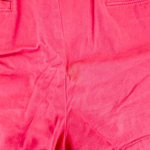 Loft Womens Shorts 18 Riviera Chino Solid Pink Preppy Casual Summer - Picture 12 of 13